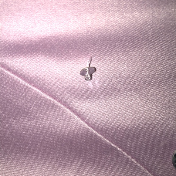 Y2K Jane Norman Pink Lilac Mauve Dress with Embellished Silver gems. XS - Picture 13 of 15